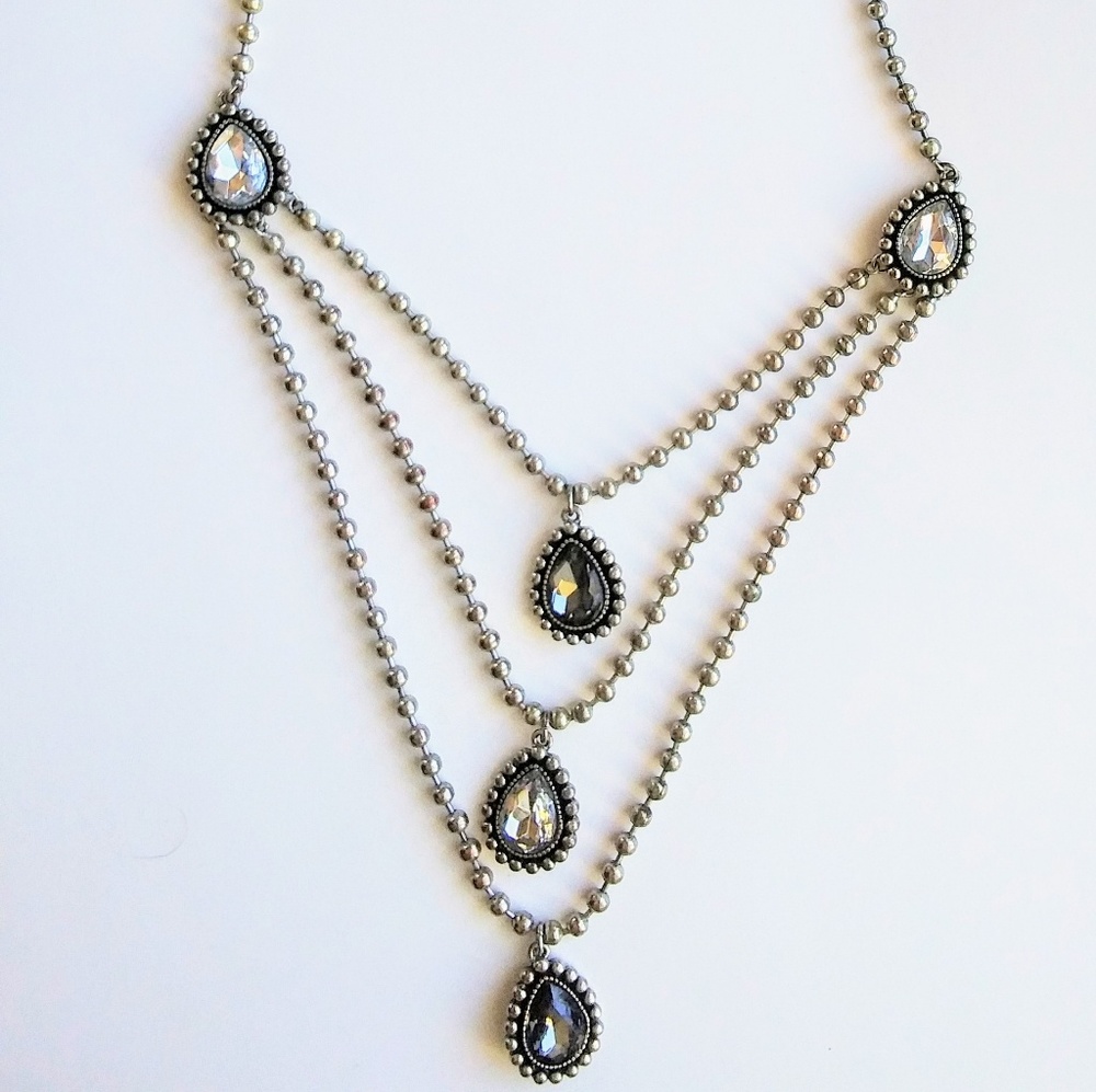 Three strand Jewel Necklace